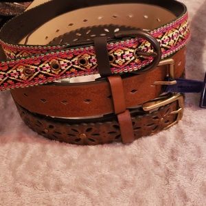 S/M belts assorted, 5